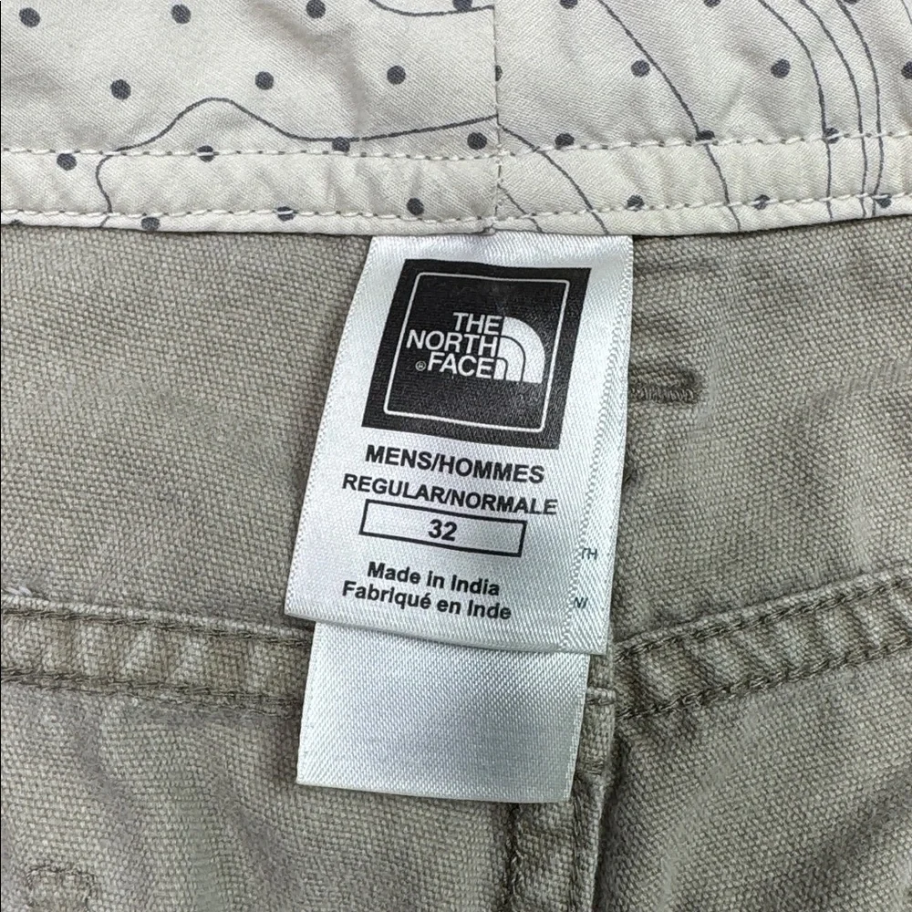 Vintage The North Face Tan Multi Pocket Shorts Size 32